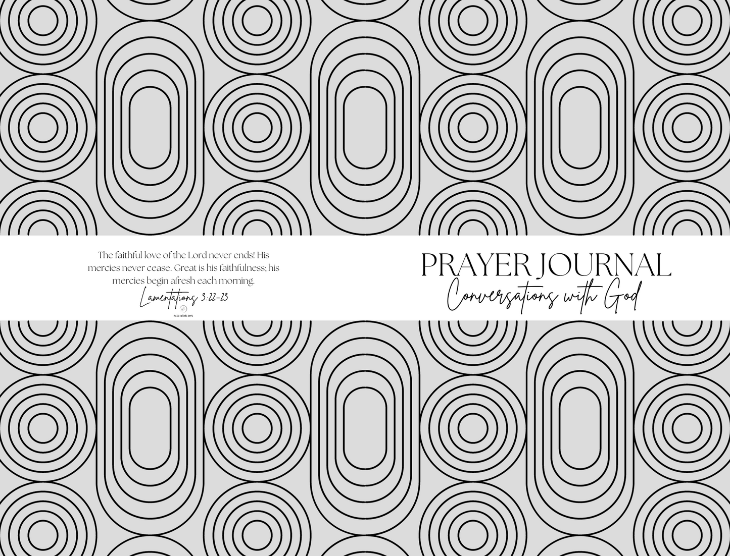 Prayer Journal: Conversations with God