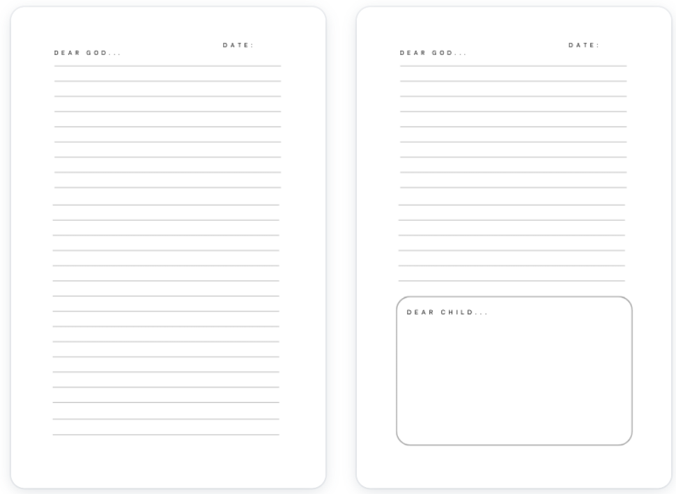 Prayer Journal: Conversations with God