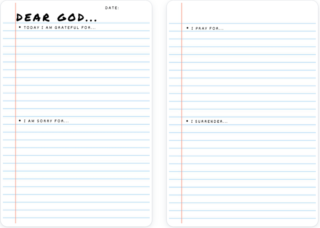 Guided Prayer Journal